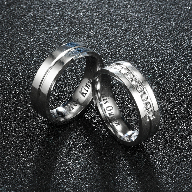 HER KING HIS QUEEN Ring