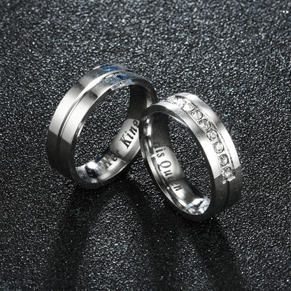HER KING HIS QUEEN Ring