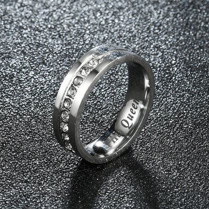 HER KING HIS QUEEN Ring