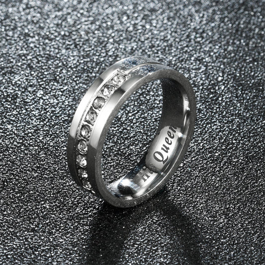 HER KING HIS QUEEN Ring